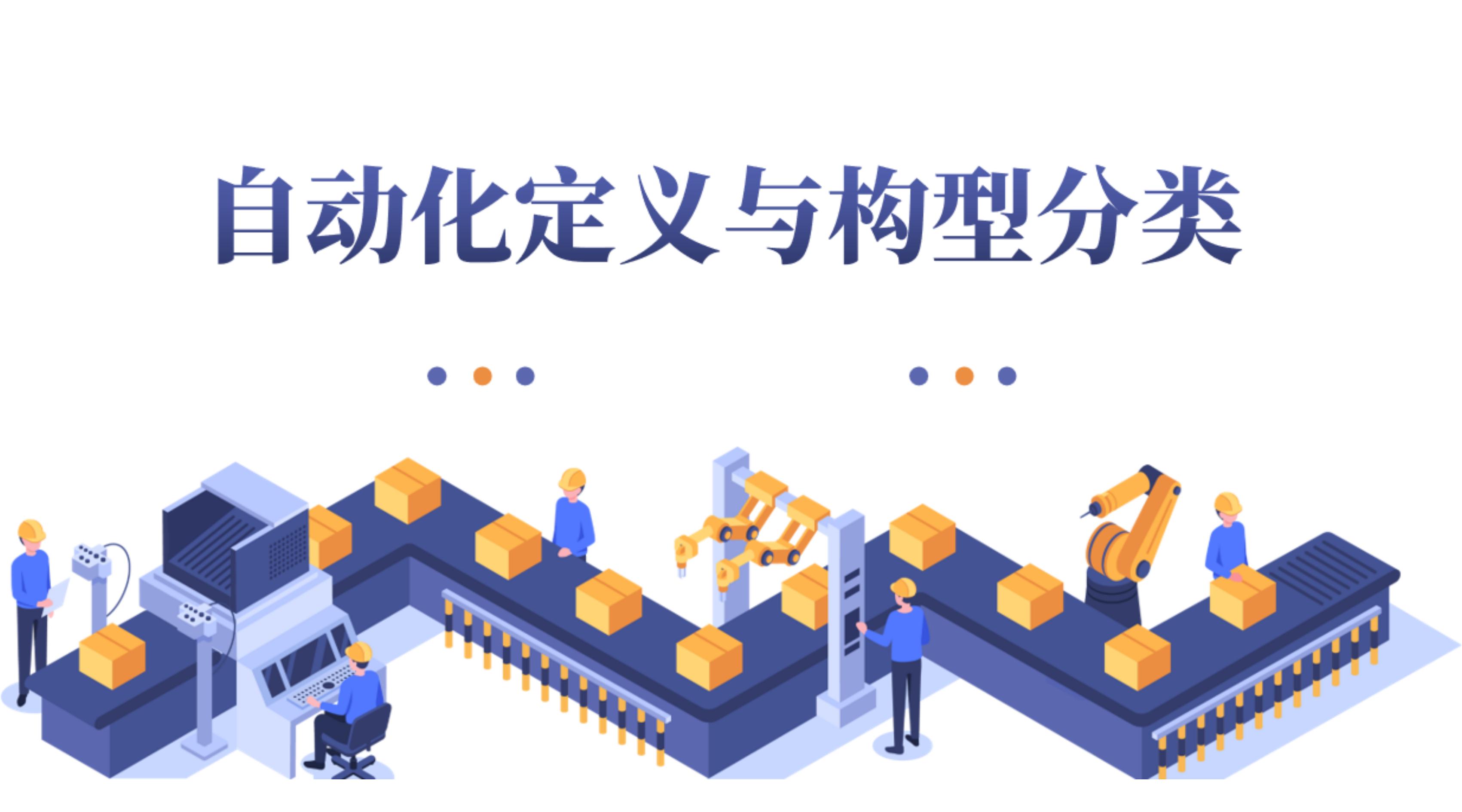 自动化定义与构型分类