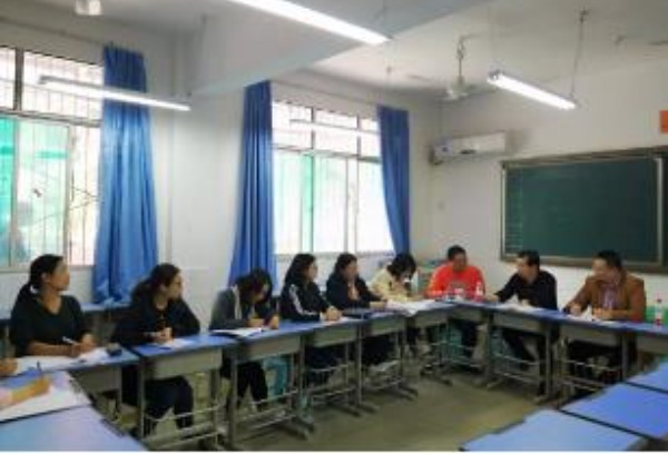 区教师进修学院到重庆市潼南区教师进修学校开展集体视导