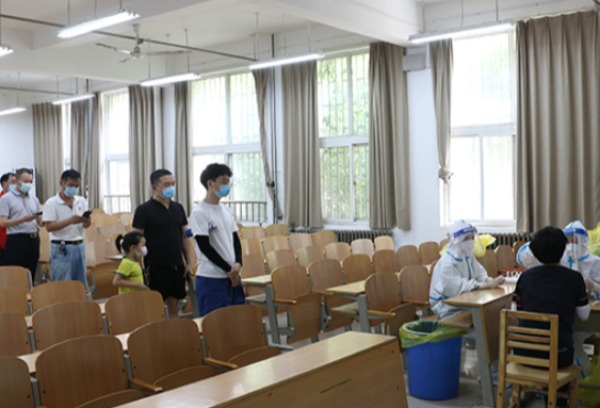 河南职业技术学院开展全员核酸检测 筑牢校园疫情防控防线