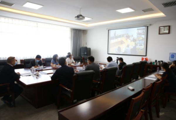 郑州航空工业管理学院与俄罗斯南乌拉尔国立大学召开中外合作办学机构视频会议