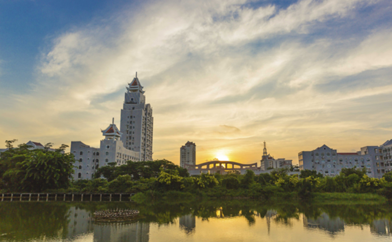 厦门集美大学校园风光图片