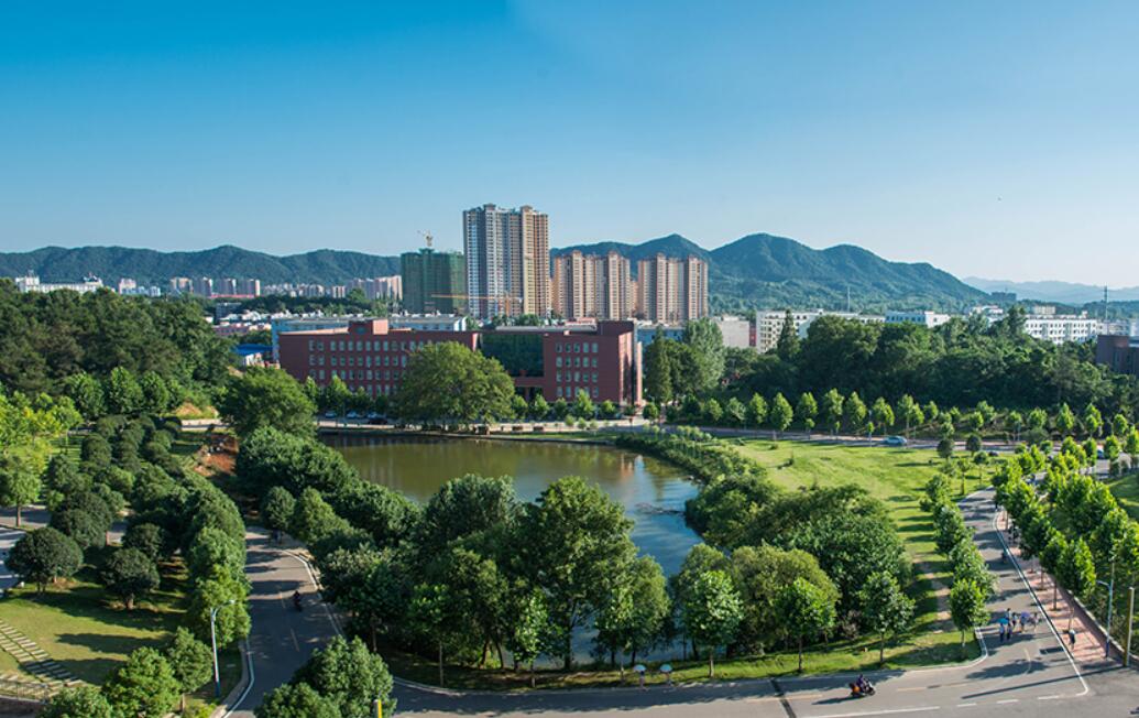 信阳学院 风光图片