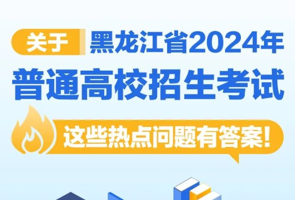 关于黑龙江省2024年高考，这些热点问题有答案